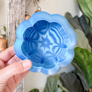 Medium Pumpkin Craft Bowl - Silver Blue - Designed by Newt!