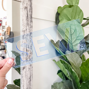 SEW for Classic Boxy Bag - CutOuts - OCEAN - An Applique Template