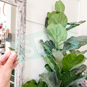 SEW for Classic Boxy Bag - CutOuts - LIGHT GREEN - An Applique Template