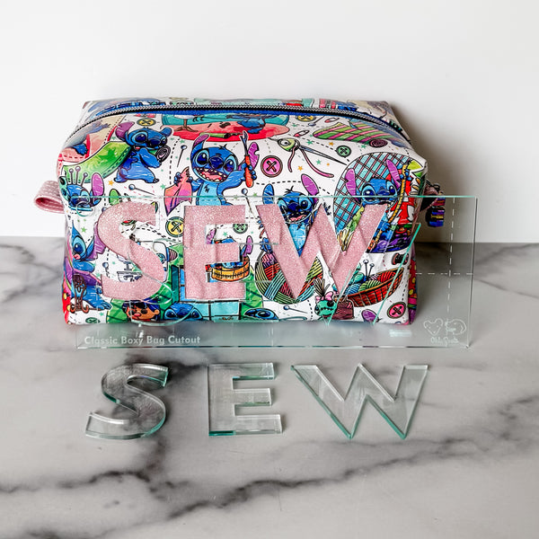 SEW for Classic Boxy Bag - CutOuts - SODA - An Applique Template