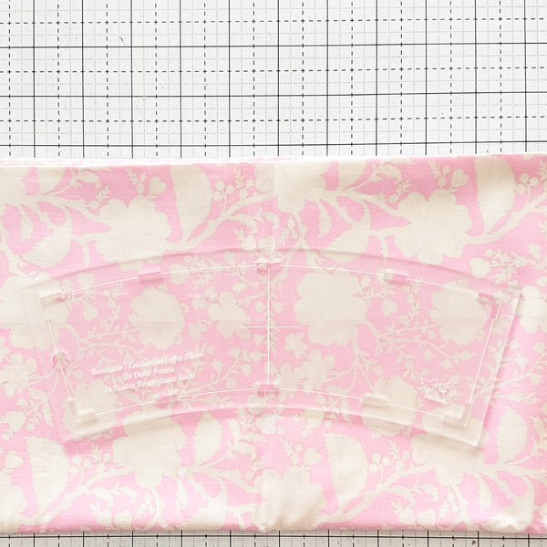 Frosted Continuous Reversible Coffee Sleeve - Acrylic Template