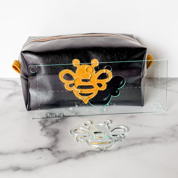 Solo Bee for Classic Boxy Bag - CutOuts - SODA - An Applique Template