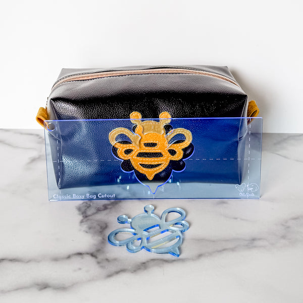 Solo Bee for Classic Boxy Bag - CutOuts - OCEAN - An Applique Template