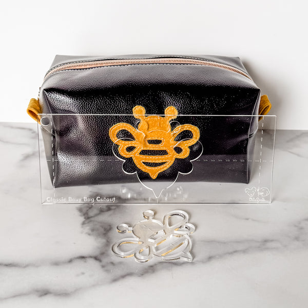 Solo Bee for Classic Boxy Bag - CutOuts - CLEAR - An Applique Template