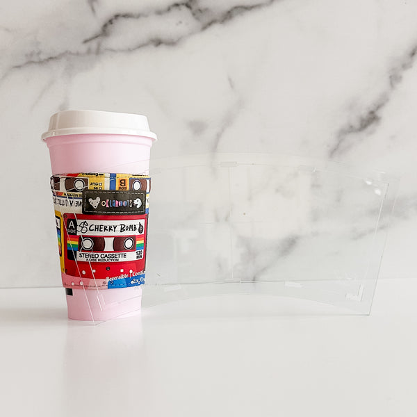 Reversible Coffee Cardigan - Soda -  Acrylic Template
