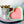 Load image into Gallery viewer, Tiered Large Heart Shaped Craft Bowl - Peach To Teal
