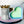 Load image into Gallery viewer, Tiered Large Heart Shaped Craft Bowl - Lime To Lavender
