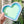 Load image into Gallery viewer, Tiered Large Heart Shaped Craft Bowl - Lime To Lavender
