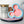 Load image into Gallery viewer, Tiered Large Mouse Shaped Craft Bowl - Matte Rainbow Peach To Blue
