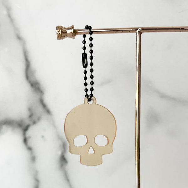 Skull - Gold - Hanging Charm - Sold Individually