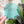 Load image into Gallery viewer, Boxed Round Accent - 1.5&quot;/2.5&quot;/3.5&quot;/4.5&quot;  - Glitter Aqua -  Acrylic Template
