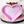 Load image into Gallery viewer, Tiered Large Heart Shaped Craft Bowl - Glitter Lavender
