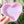 Load image into Gallery viewer, Tiered Large Heart Shaped Craft Bowl - Glitter Lavender
