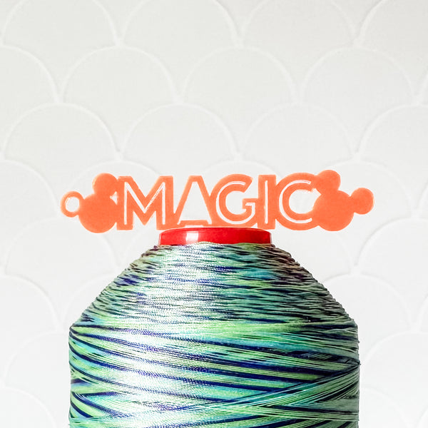 "Magic" - Tangerine - Hanging Charm - Sold Individually