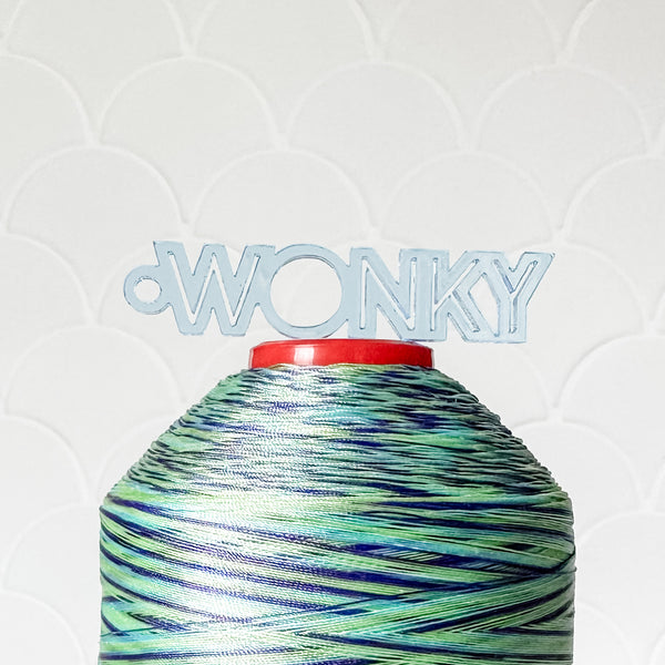 "Wonky" - Ocean - Hanging Charm - Sold Individually
