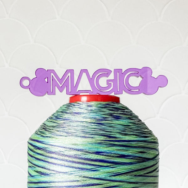 "Magic" - Purple - Hanging Charm - Sold Individually