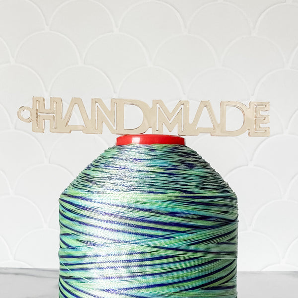 "Handmade" - Gold - Hanging Charm - Sold Individually