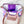 Load image into Gallery viewer, As Seen On OklaRoots! Purple Flower Champion Bag
