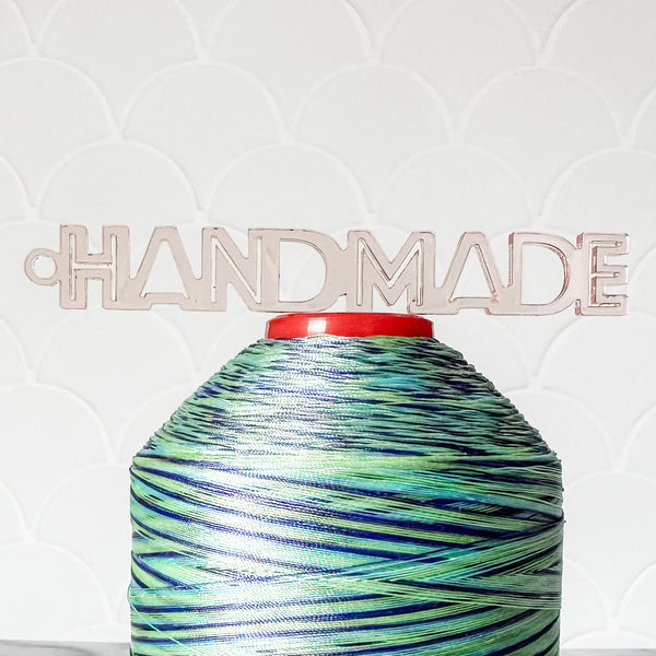 "Handmade" - Rose Gold - Hanging Charm - Sold Individually