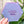 Hexagon Craft Tray - Honeycomb Base with Grips - Seagreen + Purple Chrome