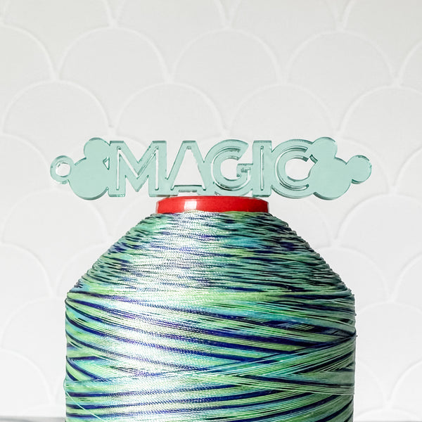 "Magic" - Light Green - Hanging Charm - Sold Individually