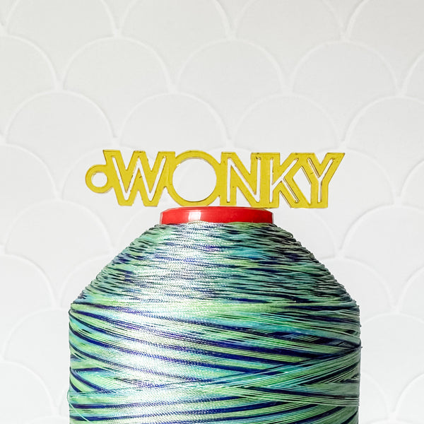 "Wonky" - Lemon - Hanging Charm - Sold Individually