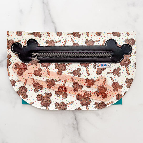 Ears Zipper Accent Template - Rose Gold - 3 Sizes Available