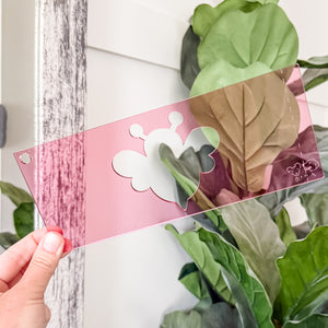 Solo Bee for Classic Boxy Bag - CutOuts - PINK - An Applique Template