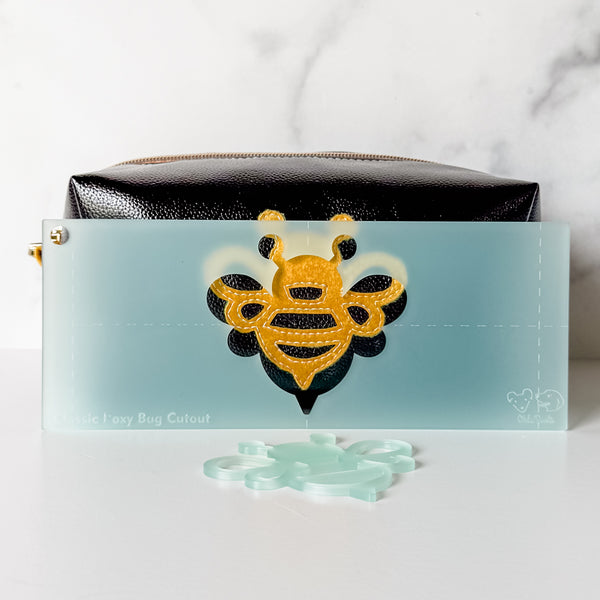 Solo Bee for Classic Boxy Bag - CutOuts - FROSTED SEAFOAM - An Applique Template