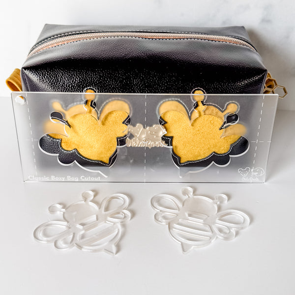 Bee Buddies for Classic Boxy Bag - CutOuts - FROST - An Applique Template