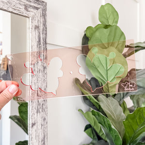 Bee Buddies for Classic Boxy Bag - CutOuts - ROSE GOLD - An Applique Template