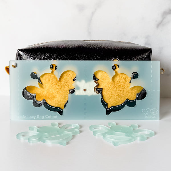 Bee Buddies for Classic Boxy Bag - CutOuts - FROSTED SEAFOAM - An Applique Template