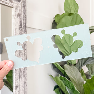 Bee Buddies for Classic Boxy Bag - CutOuts - FROSTED SEAFOAM - An Applique Template