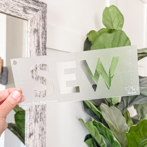 SEW for Classic Boxy Bag - CutOuts - FROST - An Applique Template