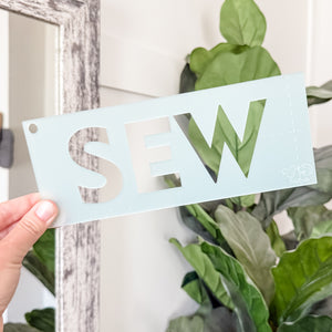 SEW for Classic Boxy Bag - CutOuts - FROSTED SEAFOAM - An Applique Template