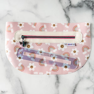 Rounded Zipper Accent Template - Holographic - 3 Sizes Available