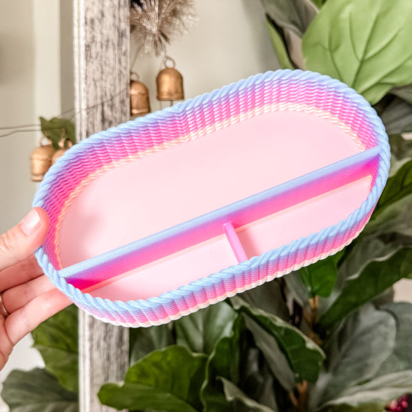 Craft Organizer - Chain - Pink Purple Rainbow