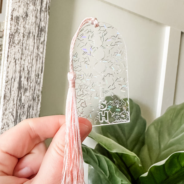 Bookish Bookmark - Holographic Sprinkle - Tassel Color May Vary