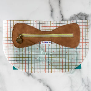 Bow Zipper Accent Template - Soda - 3 Sizes Available