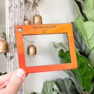 LIMITED COLOR ID Pocket - Sunset SOLID (Not Transparent) - Acrylic Template