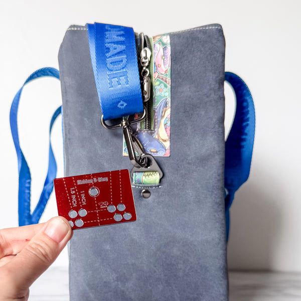 Hidden D-Ring Design Tool - For 1" and 1.5" Wide Connectors - Sunset SOLID (Not Transparent)