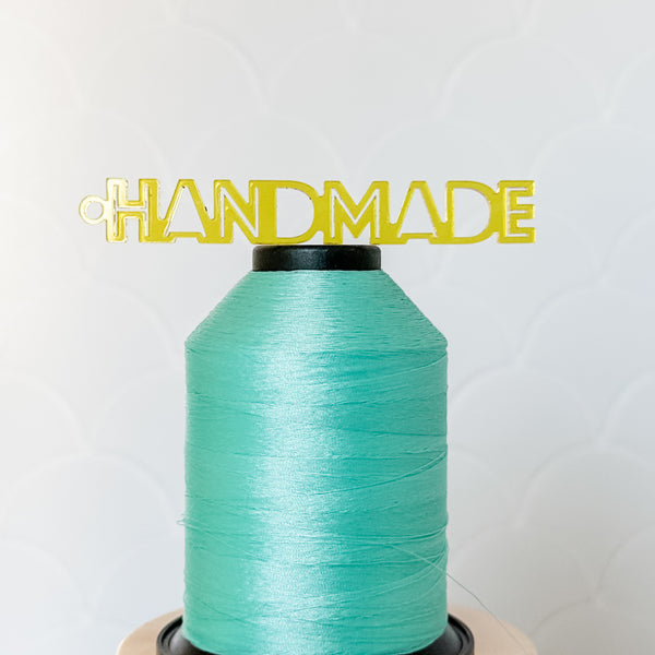 "Handmade" - Lemon - Hanging Charm - Sold Individually