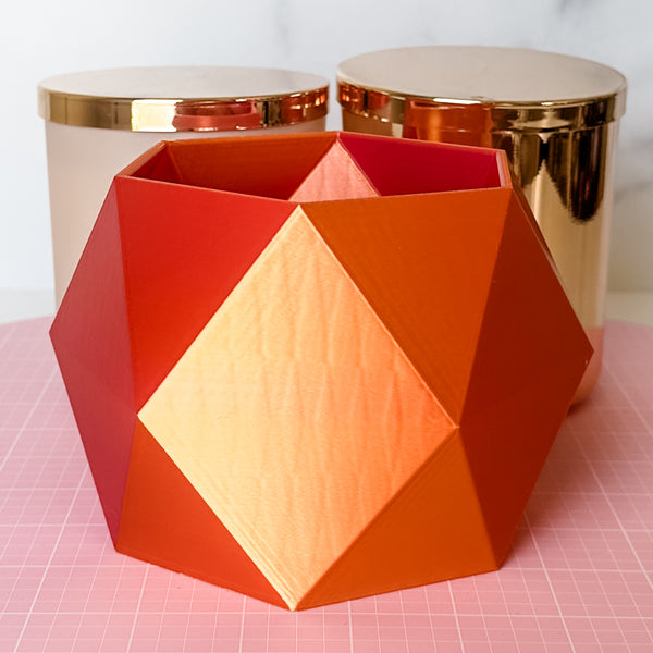 Large Jewel Craft Bowl - Flame