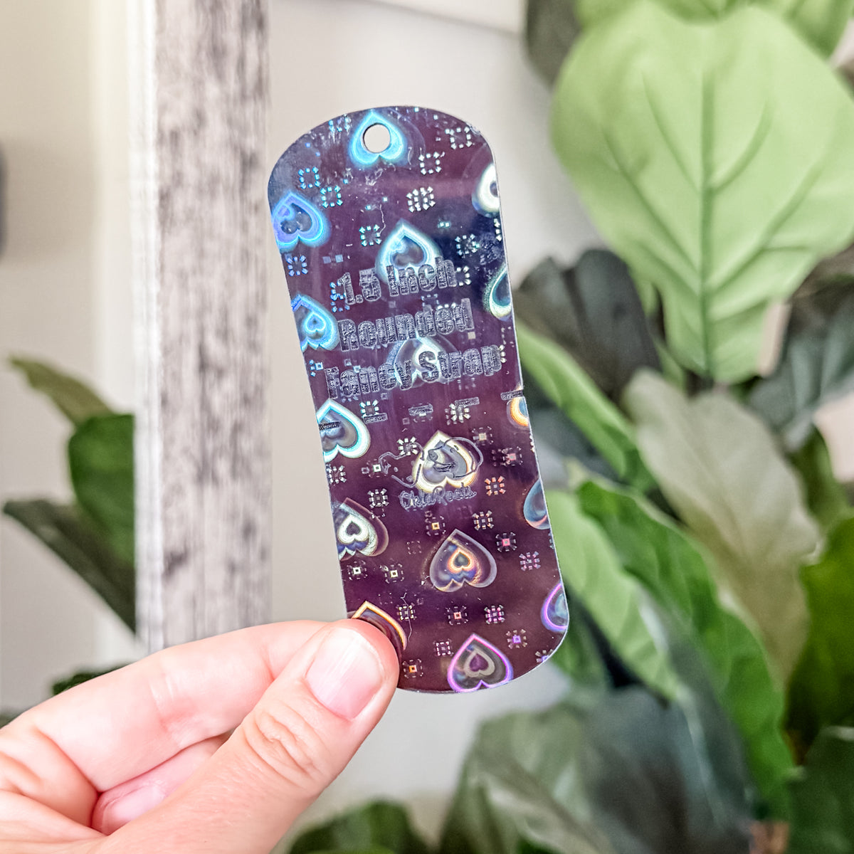 Open Center ROUNDED Fancy Straps - Size 1.5