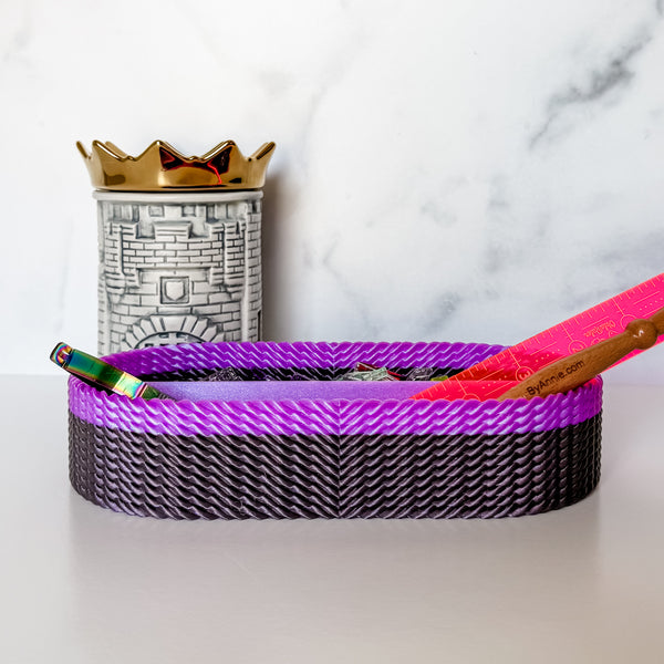 Craft Organizer - Chain - Purple Glimmer With Lilac Topper