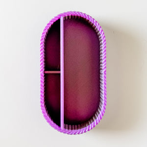 Craft Organizer - Chain - Purple Glimmer With Lilac Topper