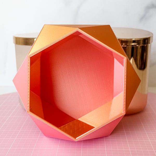 Large Jewel Craft Bowl - Flame