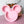 Tiered Large Mouse Shaped Craft Bowl - Bubblegum