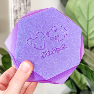 Large Jewel Craft Bowl - Violet