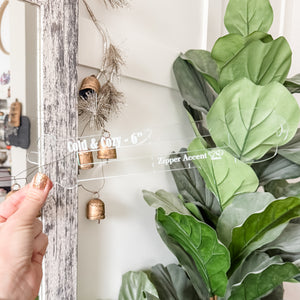 Cold & Cozy Zipper Accent Template - Soda - 3 Sizes Available